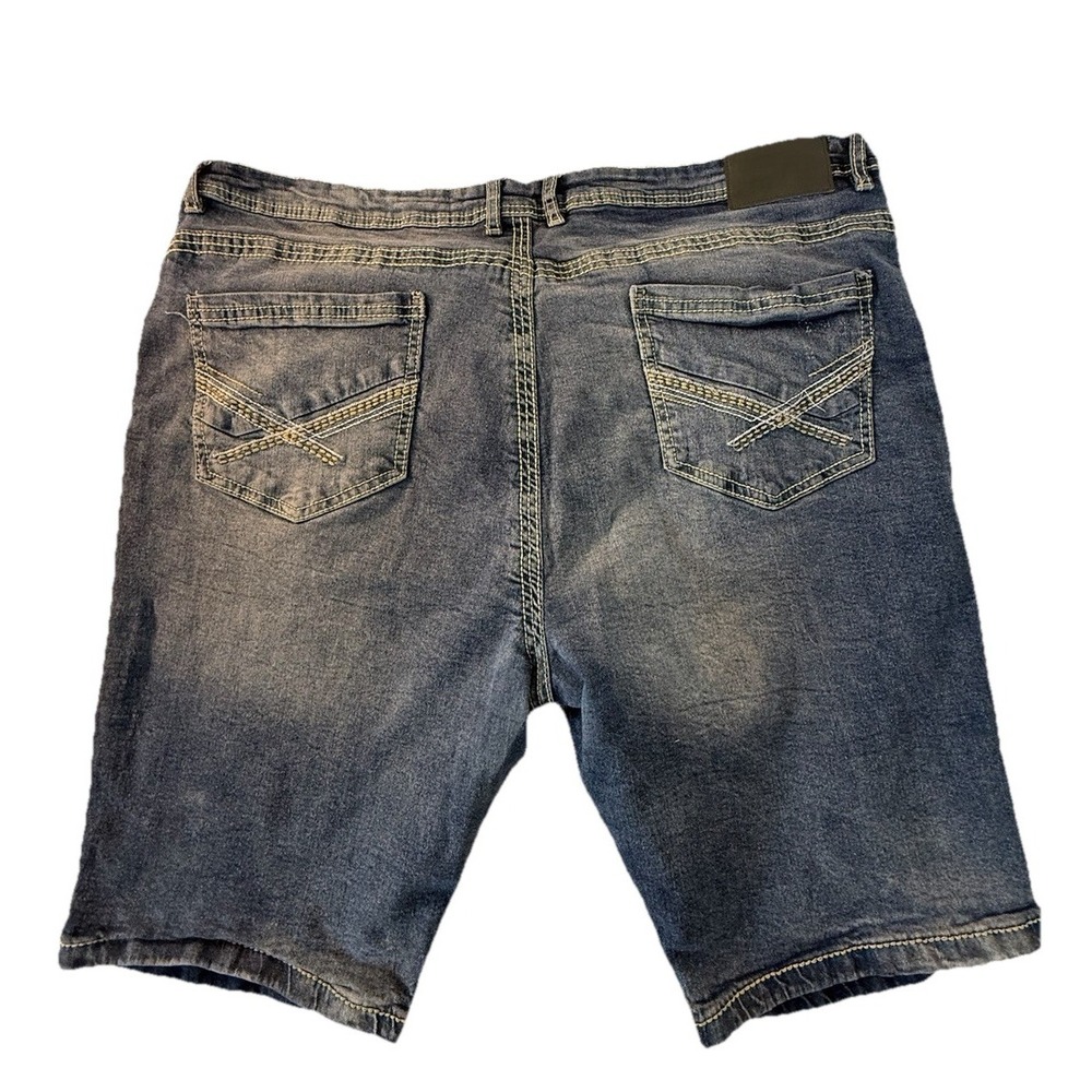 Cultura Mens Denim Shorts Size 44 Medium Wash